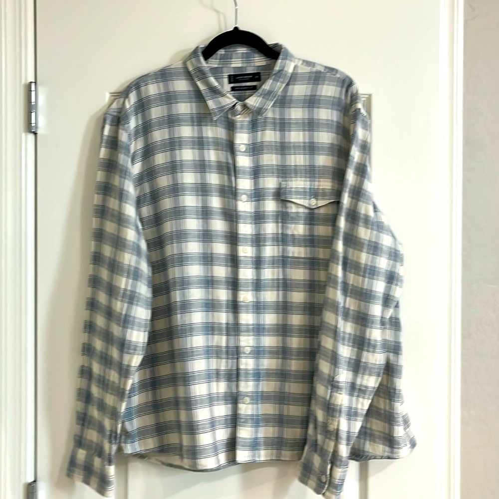 Men's Lucky Brand Untucked Fit Plaid shirt
